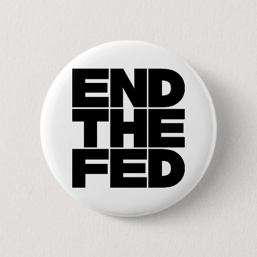 Einde FED Ronde Button 5,7 Cm (Voorkant)