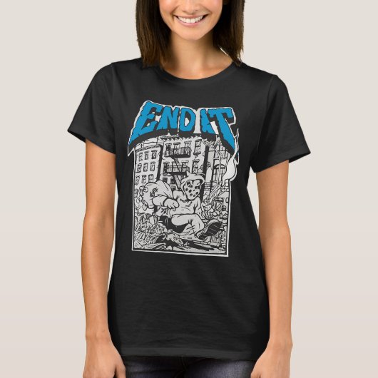 Einde het beroven t-shirt (Voorkant)
