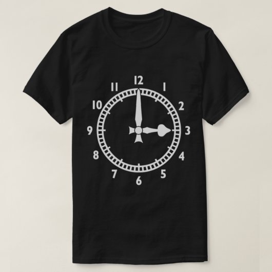 Einde hoogbegraafsklok t-shirt (Design voorkant)