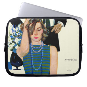 Einde huwelijk laptop sleeve