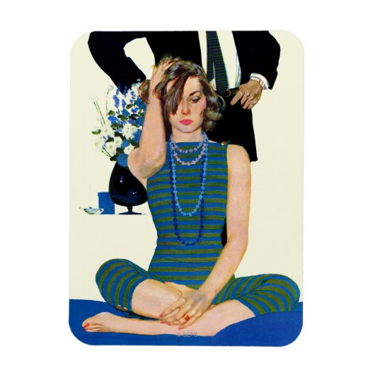 Einde huwelijk magneet (Verticaal)