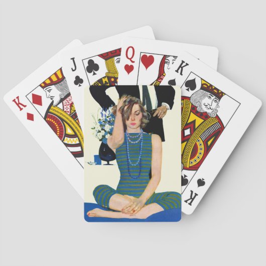 Einde huwelijk pokerkaarten (Achterkant)