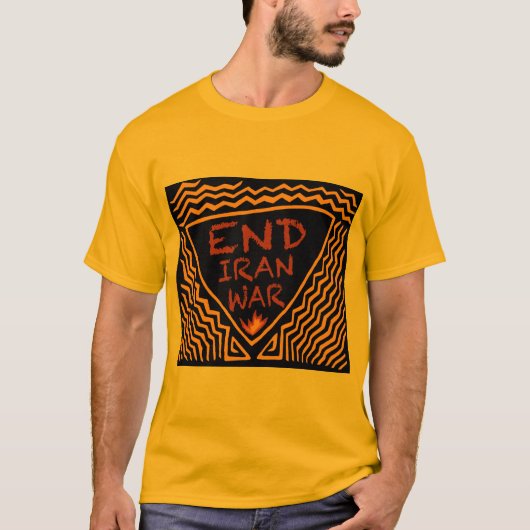 Einde Iraanoorlog T-shirt (Voorkant)