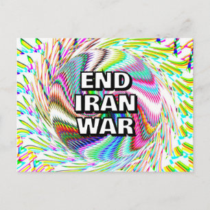 EINDE IRAN OORLOG (je kan de woorden veranderen) Briefkaart