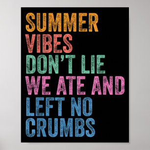 Einde Jaar Leraar Laatste Dag Zomer Sfeer Weg Poster