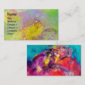 EINDE/LADIES MET KLEURSTOF VISITEKAARTJE (Voorkant / Achterkant)