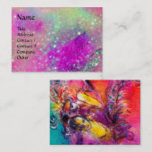 EINDE/LADIES MET KLEURSTOF VISITEKAARTJE (Voorkant / Achterkant)