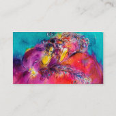 EINDE/LADIES MET KLEURSTOF VISITEKAARTJE (Achterkant)