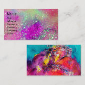 EINDE/LADIES MET KLEURSTOF VISITEKAARTJE (Voorkant / Achterkant)