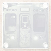 Einde lijn glazen onderzetter (Achterkant)