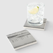 Einde lijn stenen onderzetter (Zijkant)