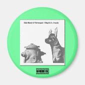 Einde. Magneet Zwart Randy Arcade Dangerhouse (Voorkant)