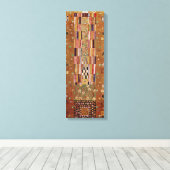 Einde muur, Stoclet Frieze door Gustav Klimt Canvas Afdruk (Insitu (Houten vloer))