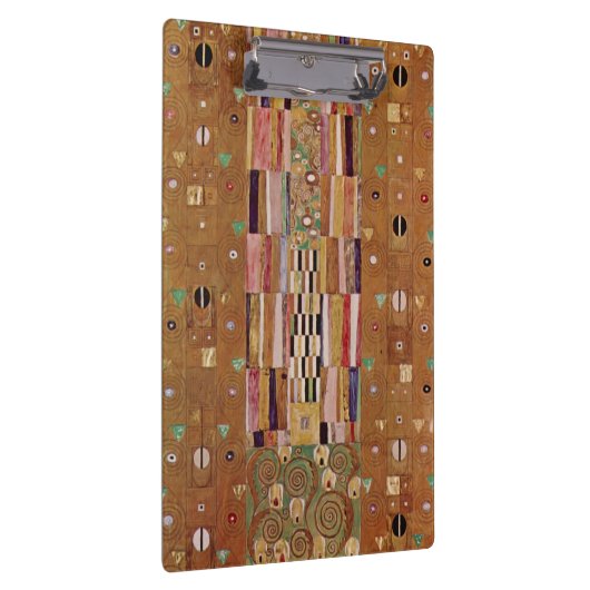 Einde muur, Stoclet Frieze door Gustav Klimt Klembord (Rechts)