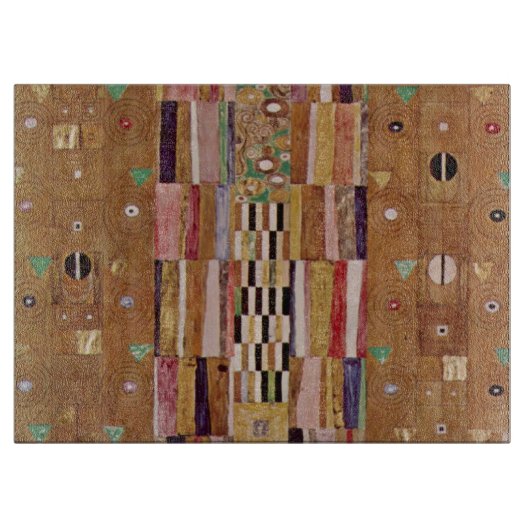 Einde muur, Stoclet Frieze door Gustav Klimt Snijplank (Voorkant)