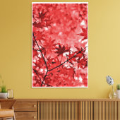 Einde najaar canvas afdruk (Insitu (Woonkamer))