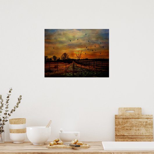 Einde najaar poster (Keuken)