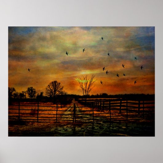 Einde najaar poster (Voorkant)