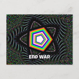 Einde oorlog (je mag de woorden veranderen) briefkaart