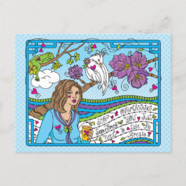 Einde overdenkend_ Briefkaart