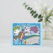 Einde overdenkend_ Briefkaart (Staand voorkant)