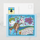 Einde overdenkend_ Briefkaart (Voorkant / Achterkant)