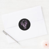 Einde overdosering Vergeet Lijn Schets  E Ronde Sticker (Envelop)