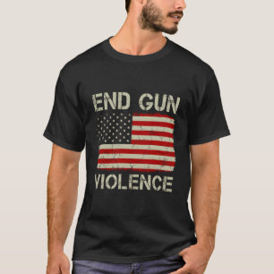 Einde Pistool Geweld Bescherm onze kinderen Amerik T-shirt