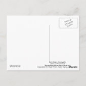 einde pistool geweld briefkaart (Achterkant)