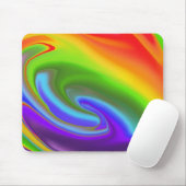 Einde Rainbows echt? mousepad Muismat (Met muis)