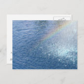 Einde regenboog briefkaart (Voorkant / Achterkant)