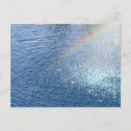 Einde regenboog briefkaart