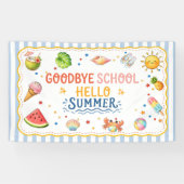 Einde Schoolfeest Streep Spandoek (Horizontaal)