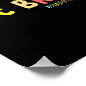 Einde schooljaar Happy Last Day Summer Bruh We O Poster (Hoek)