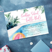 Einde schooljaar zomerfeest kaart