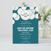 Einde seizoen volleybal awards banket ELKE kleur Kaart (Staand voorkant)