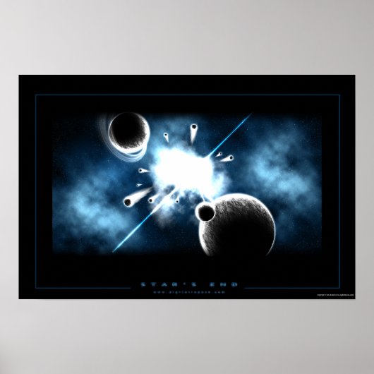 Einde ster poster (Voorkant)