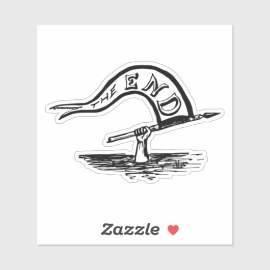 EINDE STICKER (Vel)