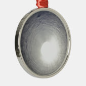 Einde tunnel metalen ornament (Rechts)