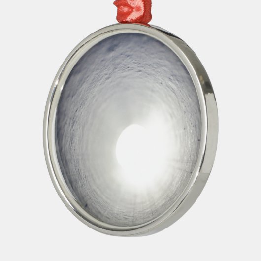 Einde tunnel metalen ornament (Links)