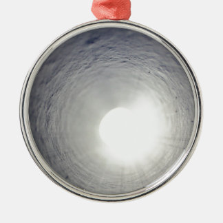 Einde tunnel metalen ornament