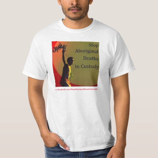Einde van aboriginals dood in bewaarneming 2 t-shirt (Voorkant)
