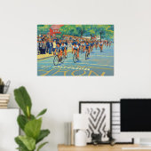 Einde van de 2e etappe Tour de France 1969 Nagemaa Poster (Thuiskantoor)