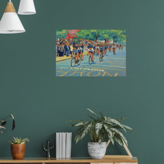 Einde van de 2e etappe Tour de France 1969 Nagemaa Poster (Woonkamer 1)