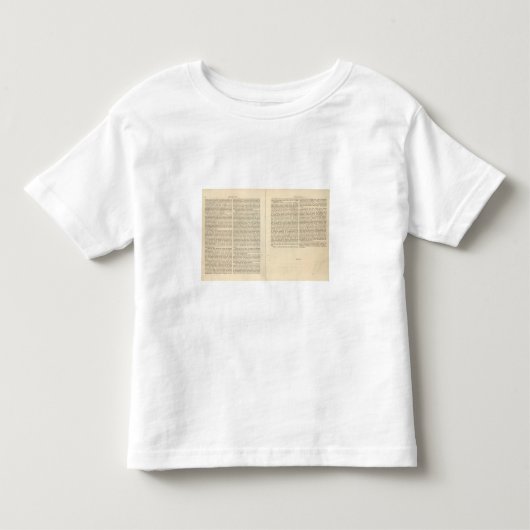 Einde van de algemene vrede 1828 AD 2 Kinder Shirts (Voorkant)