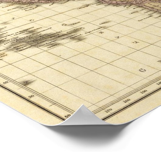 Einde van de Algemene Vrede 1828 AD Poster (Hoek)