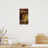 Einde van de arabeske door Edgar Degas Poster (Keuken)