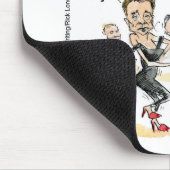 Einde van de budgettaire Cliff Funny Gifts Kaarten Muismat (Hoek)