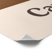 Einde van de dag op het Poster Camino de Santiago (Hoek)