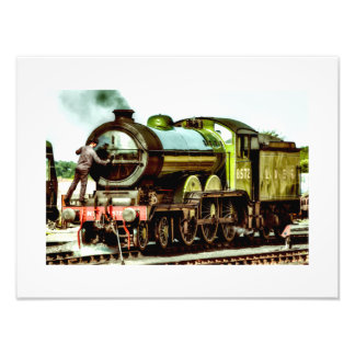 Einde van de dag op North Norfolk Railway (#1) Foto Afdruk